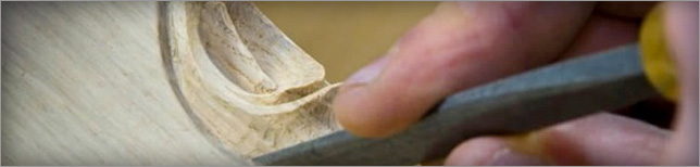 A Lily hand carved into every piece of furniture